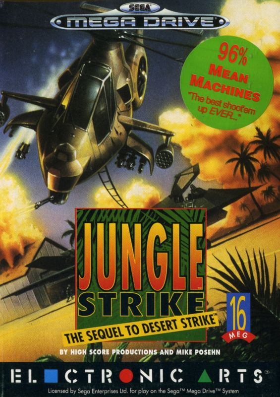 Jungle Strike box art