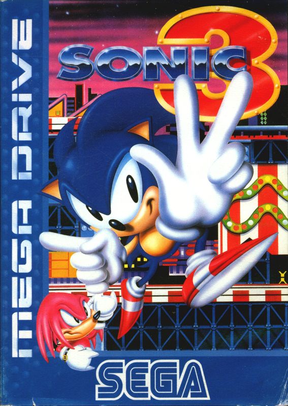 Sonic the Hedgehog 3 box art